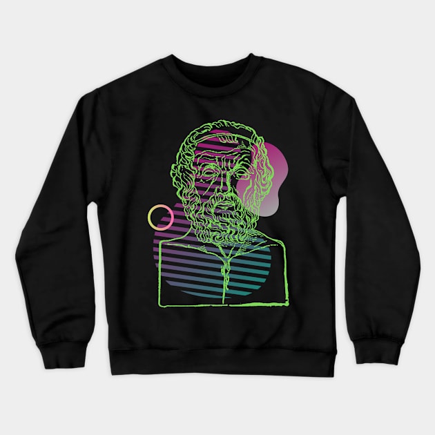 Modern Platonism Crewneck Sweatshirt by TJWDraws